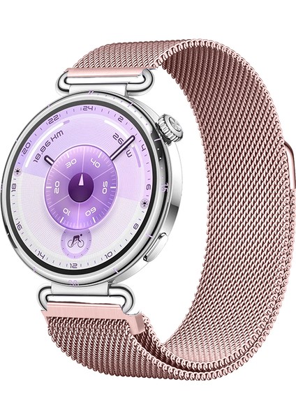 Huawei Watch Gt6 41MM Uyumlu Manyetik Milanese Loop Metal Kordon