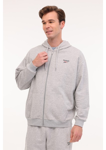New Id Reg Fz Gri Erkek Eşofman Üstü