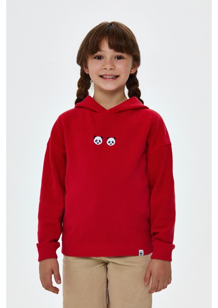 Chi & Chi Supersoft Çocuk Hoodie - Kırmızı fırsatları