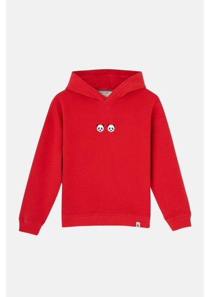 Chi & Chi Supersoft Çocuk Hoodie - Kırmızı indirimleri