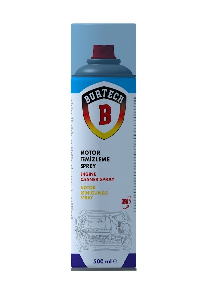 Motor Temizleme Köpük Sprey 500ML