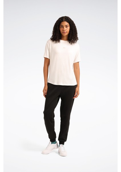 Gena Tee Ekru Kadın Kısa Kol T-Shirt