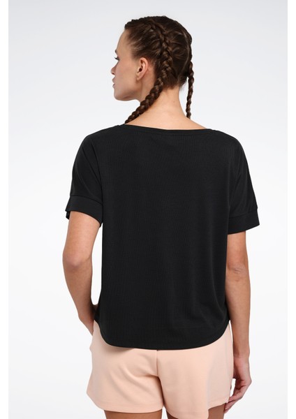 Rela Tee Antrasit Kadın Kısa Kol T-Shirt