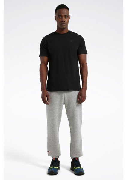 Athlete Tee 2.0 Rbk-Endur Siyah Erkek Kısa Kol T-Shirt