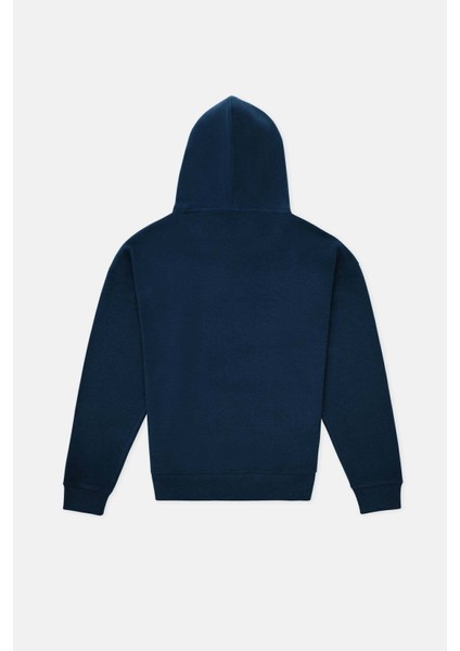 Basic Supersoft Hoodie - Indigo Mavi
