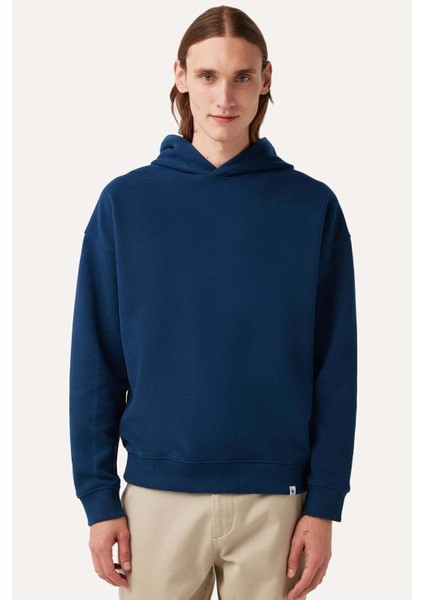 Basic Supersoft Hoodie - Indigo Mavi fırsatları