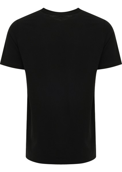 Athlete Tee 2.0 Rbk-Endur Siyah Erkek Kısa Kol T-Shirt