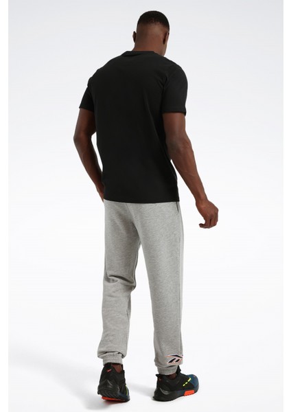 Athlete Tee 2.0 Rbk-Endur Siyah Erkek Kısa Kol T-Shirt