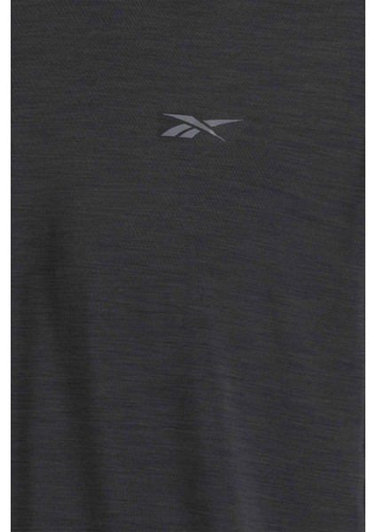 Athlete Tee 2.0 Rbk-Chıll Siyah Erkek Kısa Kol T-Shirt