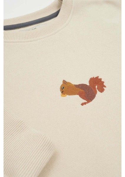 Sincap Oversize Supersoft Sweatshirt - Parşömen Bej indirimleri