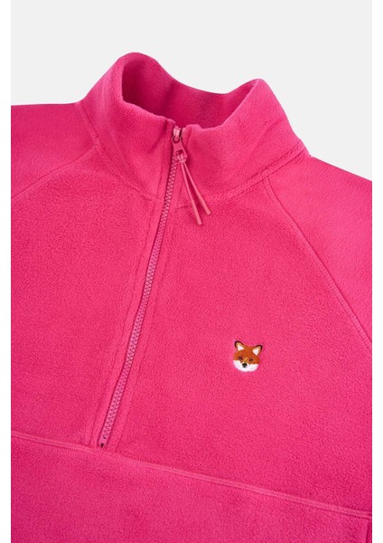 Kızıl Tilki Half-Zip Polar - Fuşya indirimleri