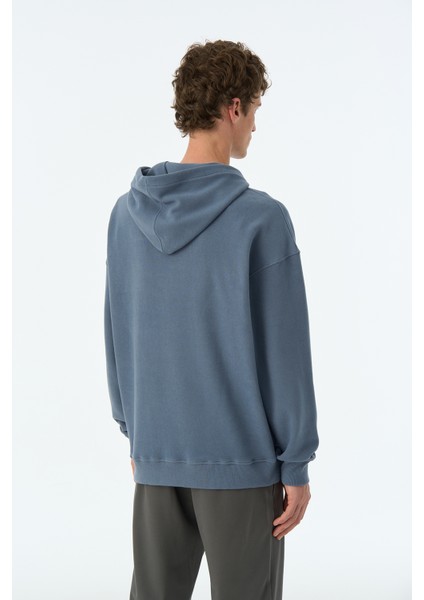 Leo Supersoft Hoodie - Flint Mavi indirimleri