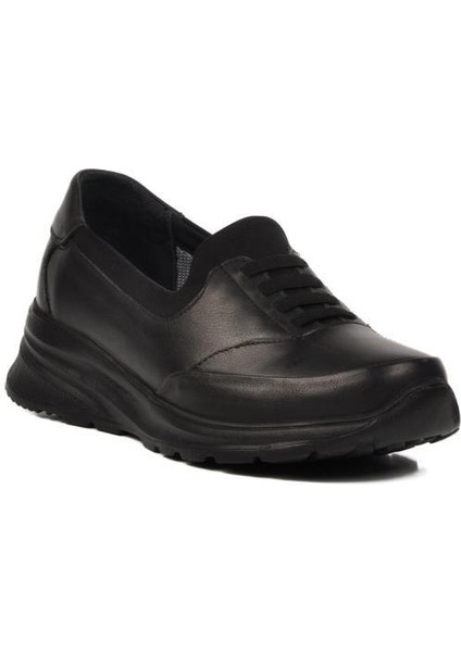 PS-32990 Ortopedik Kadın Günlük Hakiki Deri Ayakkabı