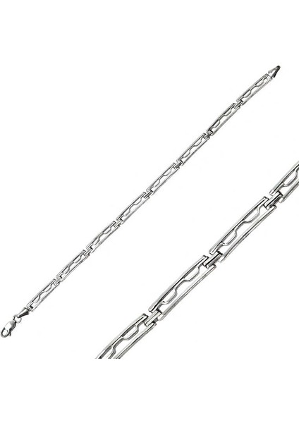 925 Ayar Gümüş Oksitli Erkek Bileklik modelleri