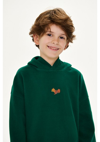 Sincap Supersoft Çocuk Hoodie - Nefti Yeşil fiyatları