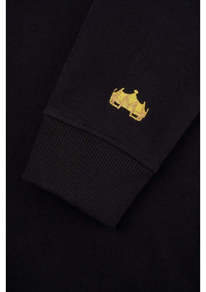 Metin Oktay Supersoft Sweatshirt - Siyah indirimleri