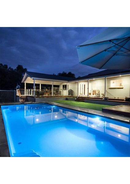 Havuz LED Aydınlatma Ampülü Smd Lamba Armatür Sıcak Beyaz A-1204 Par-56 Ampül 30W 12V IP68