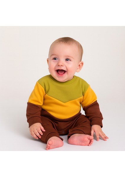 "Pamuk Bebek Tulum Sweat - Günlük ve Rahat Kullanım"