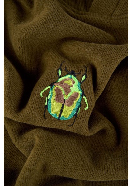 Beetle Supersoft Hoodie - Haki fiyatları
