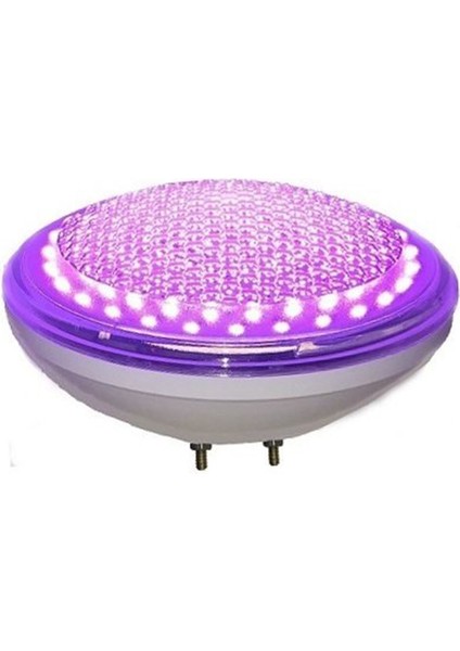 Havuz LED Aydınlatma Ampülü Smd Lamba Armatür Mor A-1204 Par-56 Ampül 30W 12V IP68