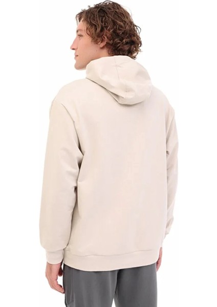 SN73 Hoodie Kapsonlu Erkek Sweat - Ekru modelleri