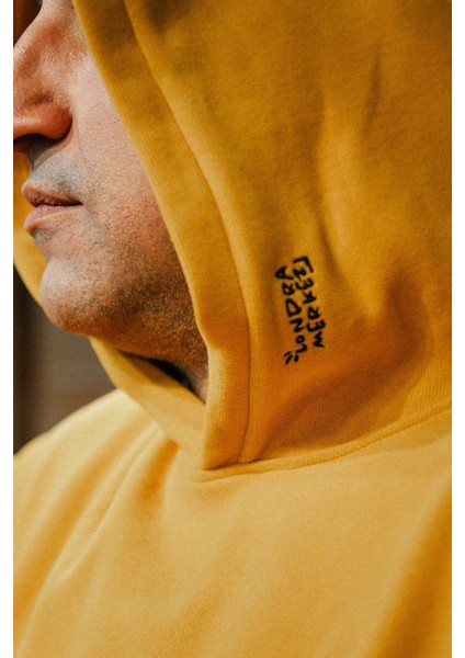 Londra Merkez Supersoft Hoodie - Hardal