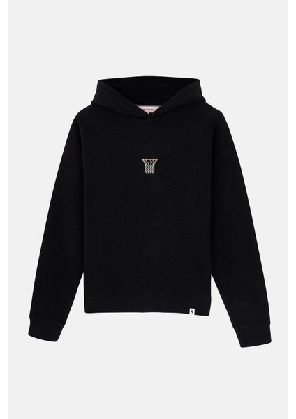 Hoop Supersoft Hoodie - Siyah