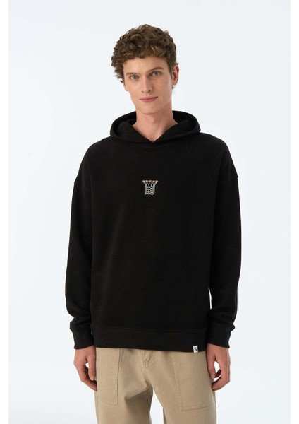 Hoop Supersoft Hoodie - Siyah indirimleri