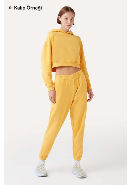 Giant Panda Supersoft Crop Hoodie - Lila fırsatları