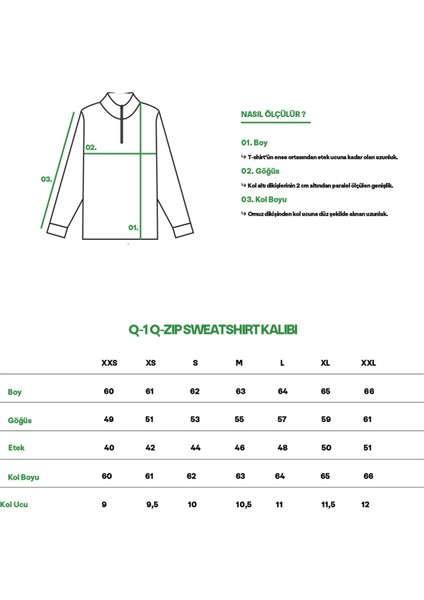 Azteca Supersoft Quarter-Zip Sweatshirt - Siyah fırsatları