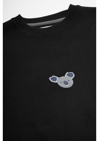 Koala Supersoft Sweatshirt - Siyah fiyatları