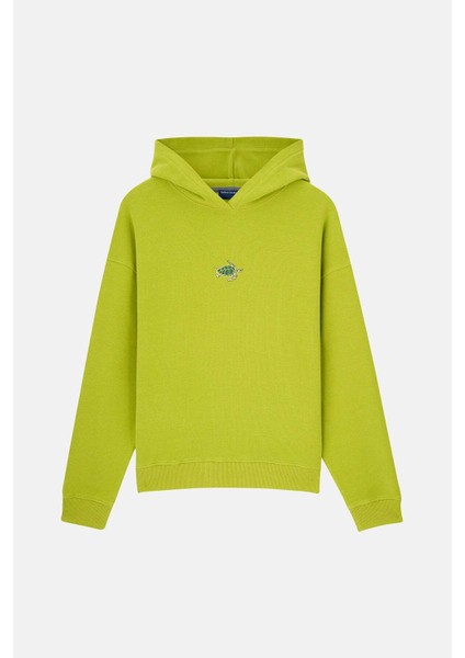 Caretta Supersoft Hoodie - Fıstık Yeşili