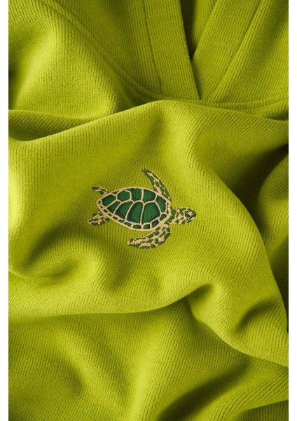 Caretta Supersoft Hoodie - Fıstık Yeşili fiyatları