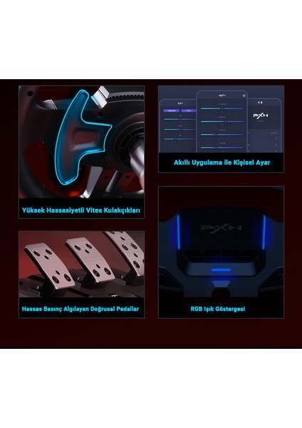 V9 Gen2 Oyun Direksiyon Seti Pc/ps3-4/ Xbox S-X Yarış Direksiyonu fırsatları