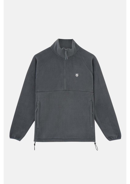 Panda Half-Zip Polar - Antrasit fırsatları