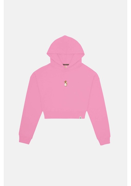 Sincap Super Soft Crop Hoodie - Lila fırsatları