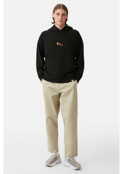 Kızıl Tilki Super Soft Hoodie - Siyah