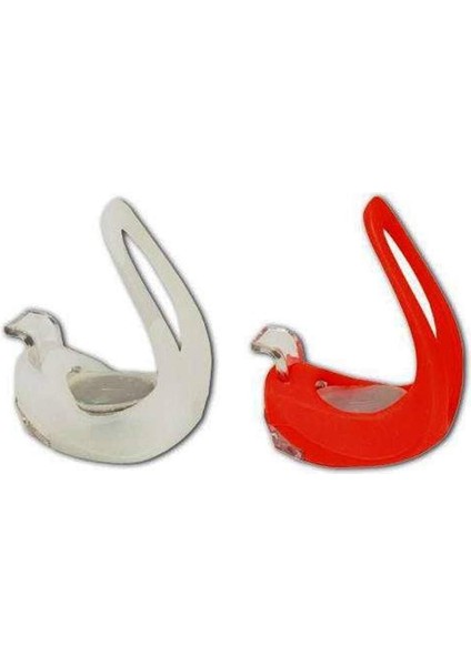 LED Işıklı 3 Fonksiyonlu Bisiklet Scooter Ön Işık Flaşör Seti (Kırmızı-Beyaz)-Su Geçirmez-Çakar Seti