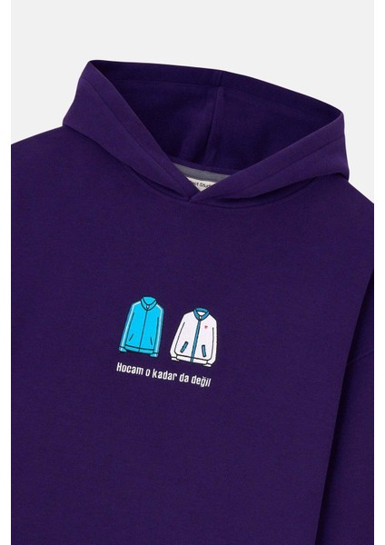 Atom Supersoft Hoodie - Mor fırsatları