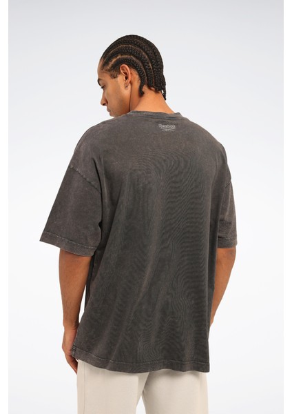 Korre Tee Antrasit Erkek Kısa Kol T-Shirt