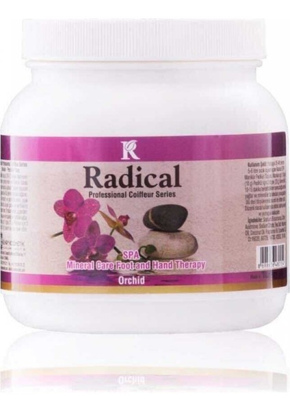Orkide Kokulu Manikür Pedikür Tozu 1000 G, Ferahlatıcı ve Temizleyici Formül