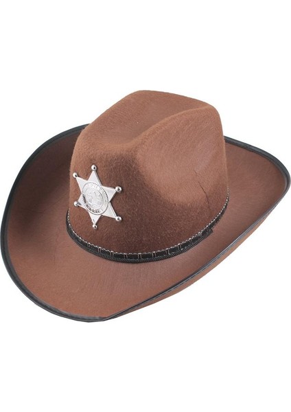 Çocuk Kovboy Şapkası Kahverengi fiyatları