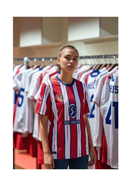 2024/25 Kırmızı Beyaz Griezmann 7 Numara Forma Yeni Sezon