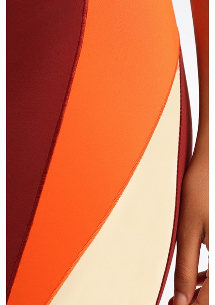 Lux Hr Tıght- Cb Bordo Kadın Tayt