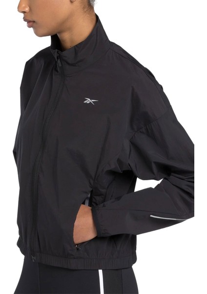 Speed Woven Jacket Siyah Kadın Ceket