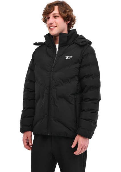 Henry Jacket Siyah Erkek Kısa Kaban