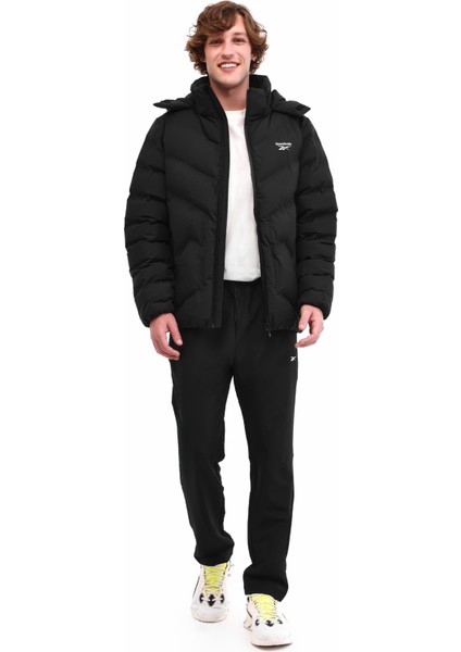 Henry Jacket Siyah Erkek Kısa Kaban