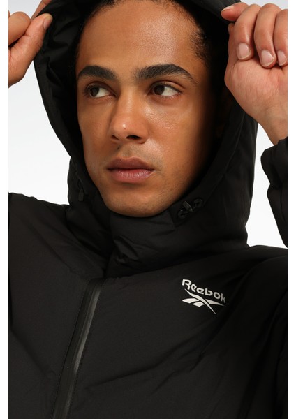 Henry Jacket Siyah Erkek Kısa Kaban