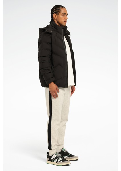 Henry Jacket Siyah Erkek Kısa Kaban