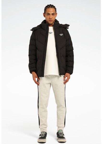 Henry Jacket Siyah Erkek Kısa Kaban